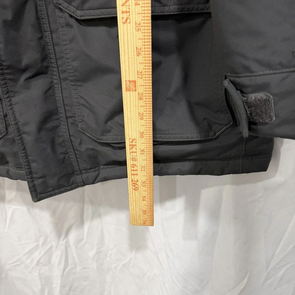 The North Face McMurdo Parka, Down, Waterproof, Black/gray, Men's L No Hood 550